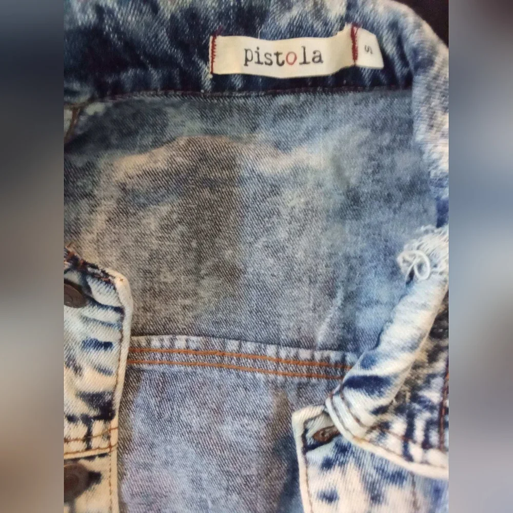 Punk Rock Denim Vest! - Picture 6 of 6